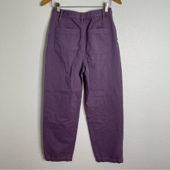 Sunday Best Aritzia Purple Denim Straight Leg Jeans Size 6 - Picture 4 of 4